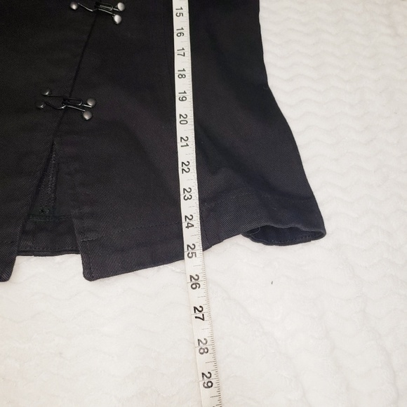 🆕️ Tripp NYC Coat Jacket Goth Punk XL Black - Picture 5 of 5